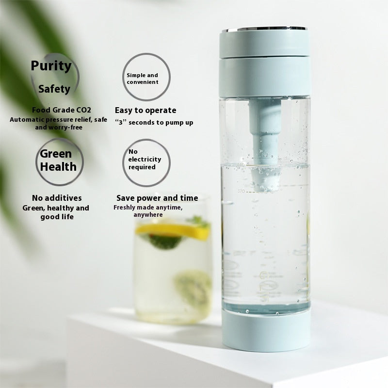 Household Portable Sparkling Water Maker Milk Tea Shop Commercial DIY Homemade Carbonated Drinks Aerated Water Machine