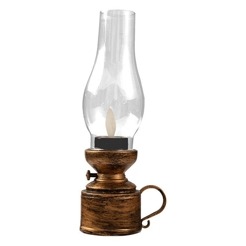 Retro Kerosene Lamp LED Electronic Candle Light Creative