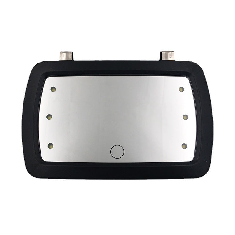 Car LED Cosmetic Mirror Sun Visor BargainsRule