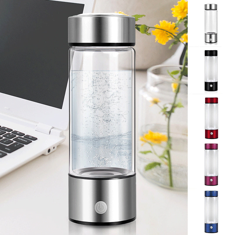 Hydrogen Water Bottles Electric Hydrogen Rich Water Generator Bottle New Technology Rechargeable Portable Antioxidant BargainsRule