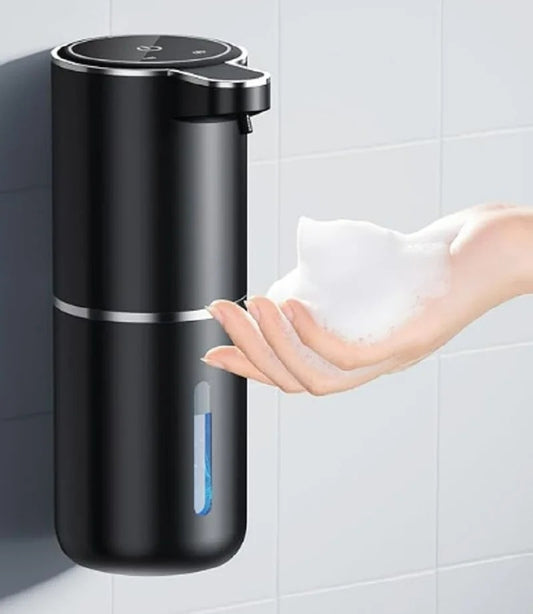 380ml Automatic Soap Dispenser Touchless Foaming Soap Dispenser USB Rechargeable Electric 4 Level Adjustable Foam Soap Dispenser