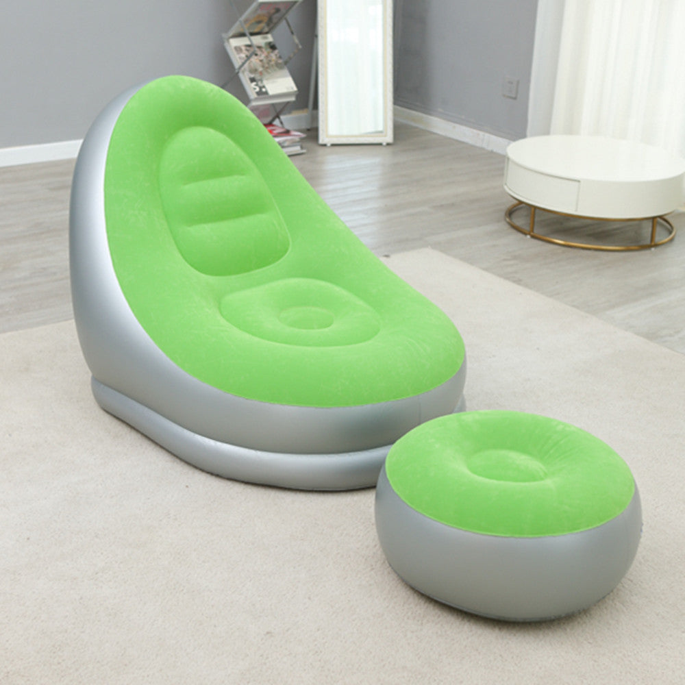 Thicker Inflatable Sofa Lazy Sofa Band Footstool BargainsRule