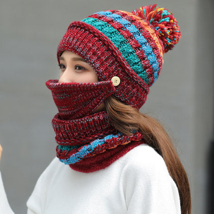 Korean winter knitted hat BargainsRule