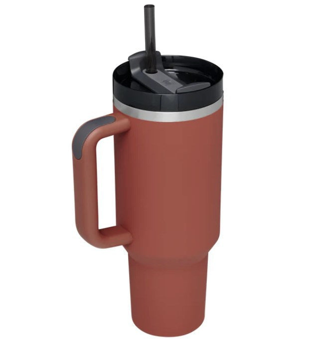 Portable High-capacity Stainless Steel Car Straw Cup