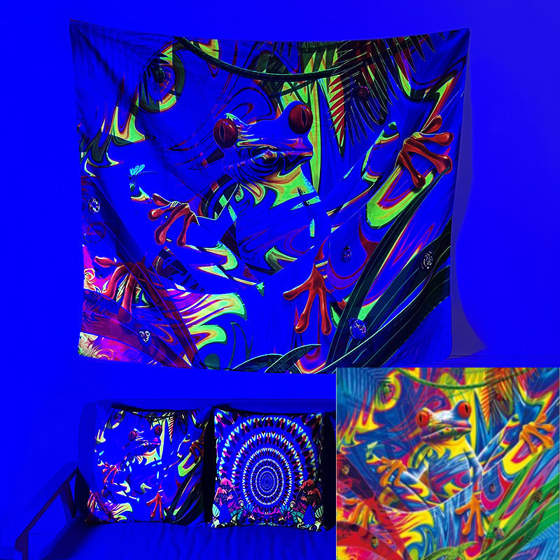 North America And Europe Ins Luminous Hanging Cloth