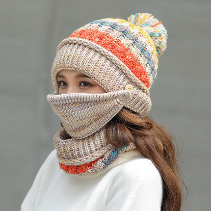 Korean winter knitted hat BargainsRule