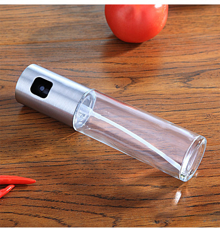 BBQ Healthy Kitchen Cooking Oil Vinegar Spray Bottle BargainsRule