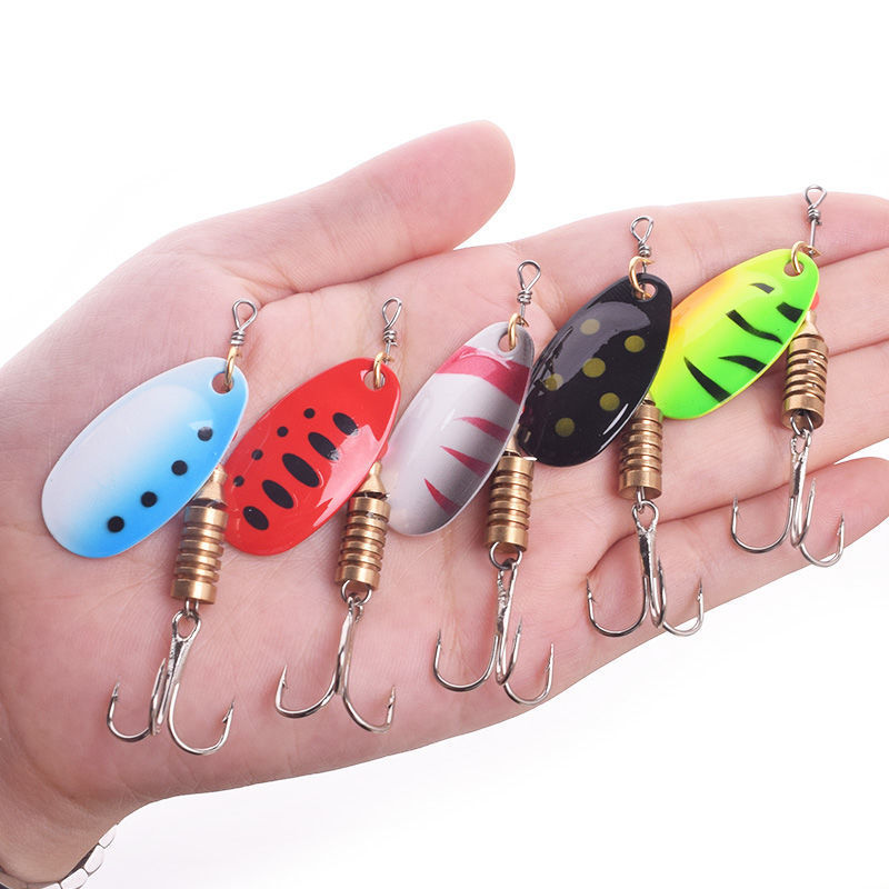 Retro rotating fishing lure long shot lure fake lure