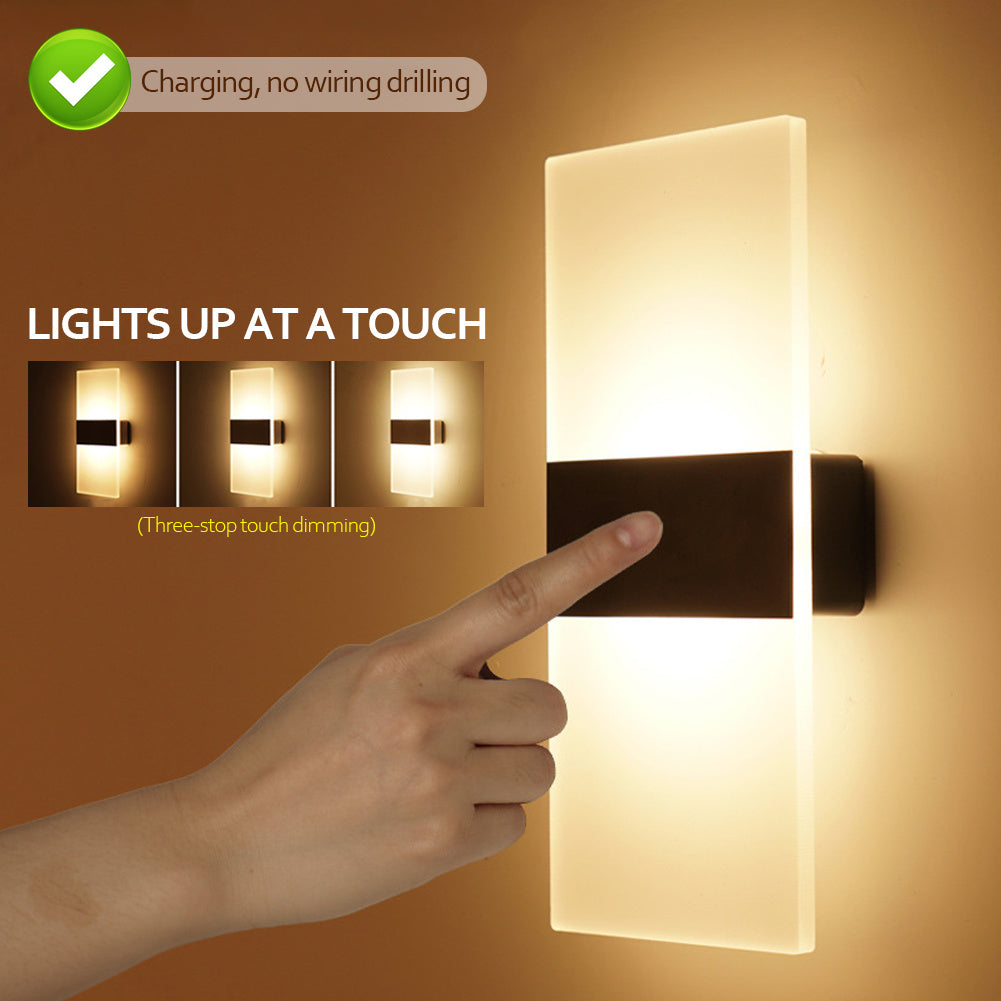 Indoor Sensing USB Charging Wall Lamp BargainsRule