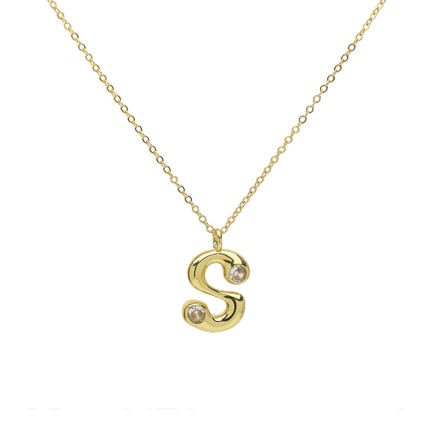 Personalized English Letter Pendant Necklace For Women