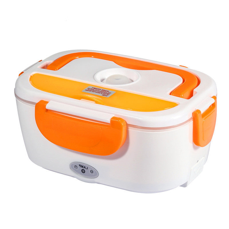 Kitchen Electric Heated Lunch Box Stainless Steel School Car Picnic Food Heating Heater Food Warmer Container BargainsRule