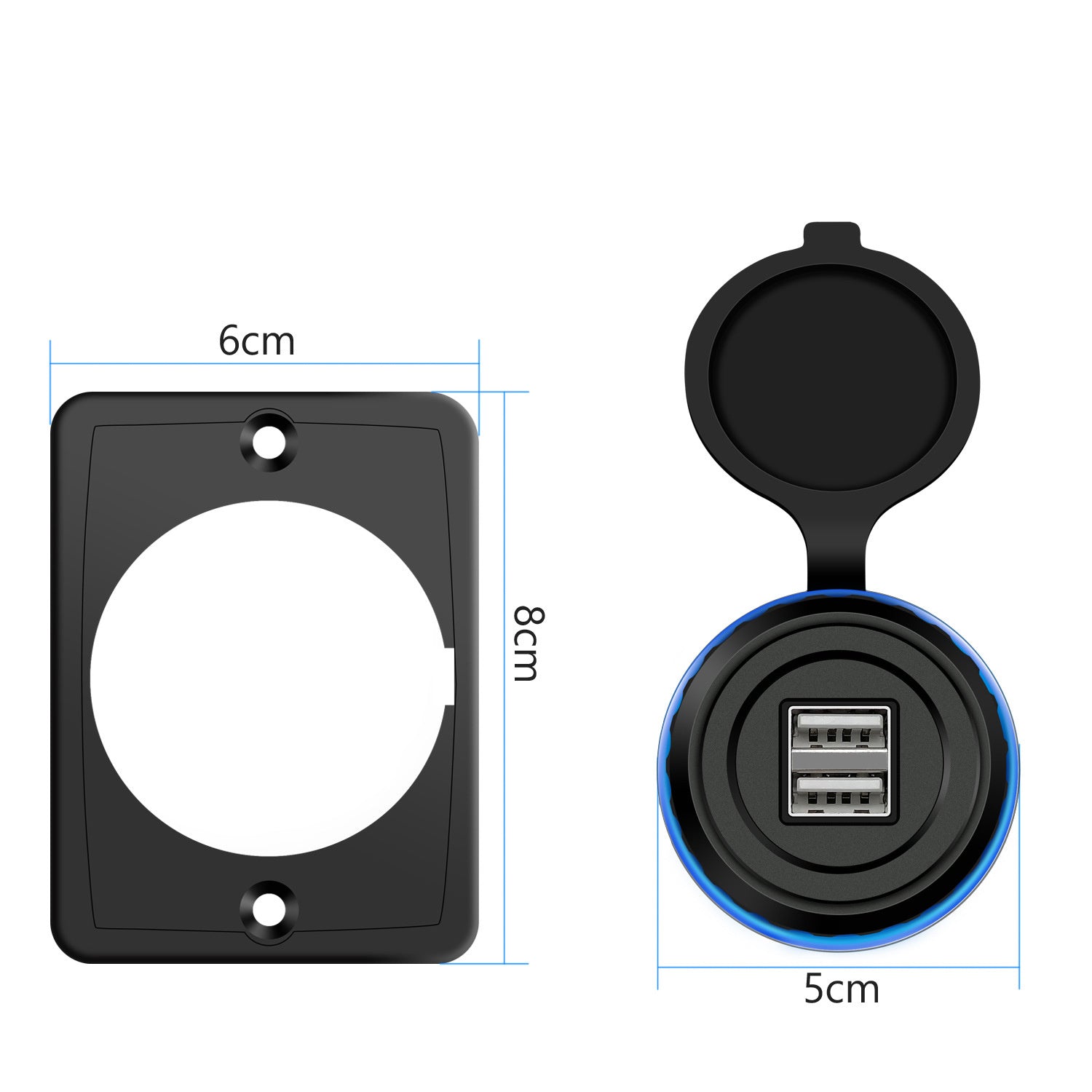 Car Phone Charger With Led Aperture BargainsRule