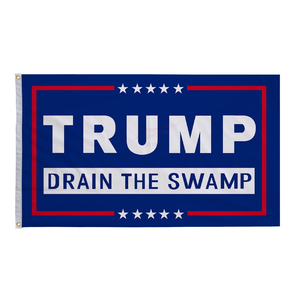 2024 Trump Trump Election President Custom Flag