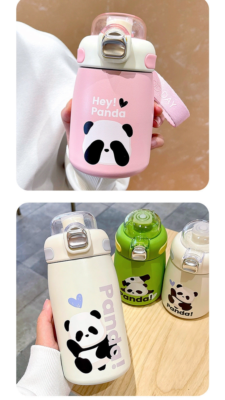 Personalized Double Drink Panda Insulation Bullet Cup