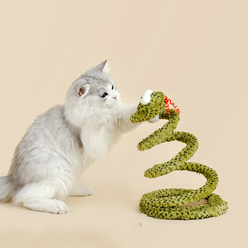 Snake Cat Teasing Stick Cat Toy Cat Teasing Artifact Cat Cat Supplies Self-hi To Relieve Boredom Feather Long Pole BargainsRule