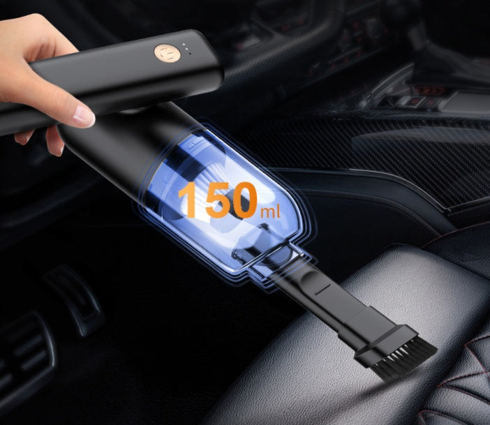 Wireless Vacuum Cleaner Handheld Car Home Dual-use Portable 180-degree Folding Car Vacuum Cleaner Cross-border LED Lighting BargainsRule