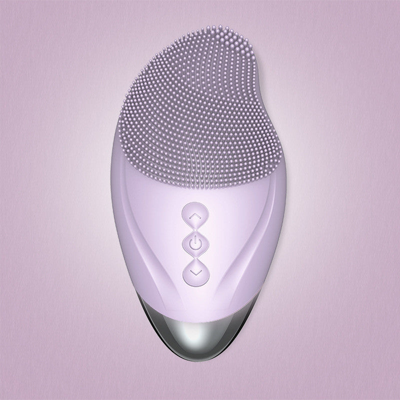 Heated electric silicone cleansing instrument BargainsRule