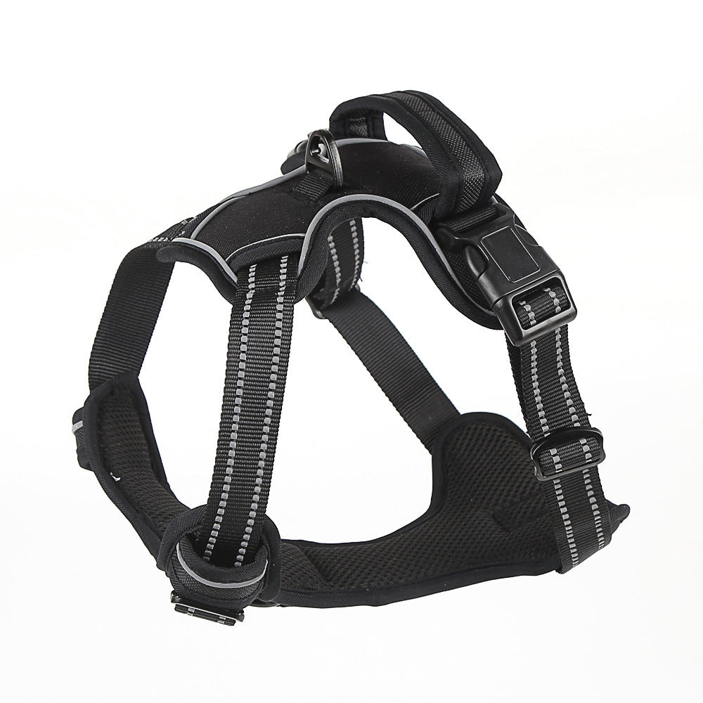 Dog Harness No Pull Breathable Reflective Pet Harness Vest BargainsRule