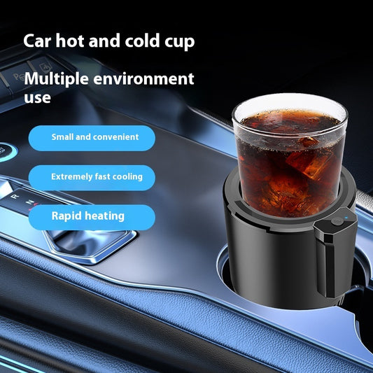 On Board Cooling And Warming Cup Fast Refrigeration Cup Heating 12V Heating Cup Dual-purpose Cooling BargainsRule