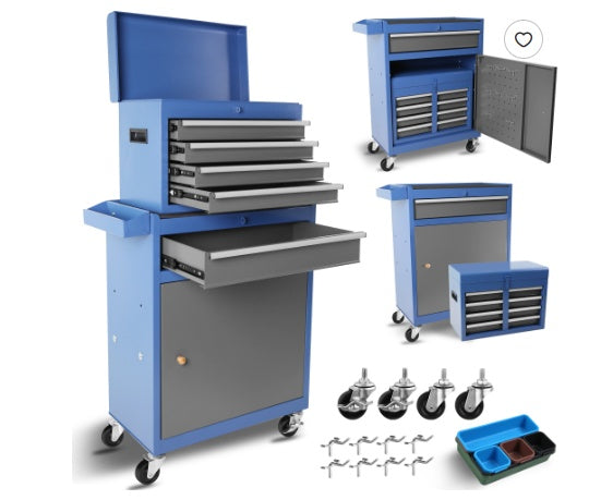 5 Drawer Rolling Toolbox BargainsRule