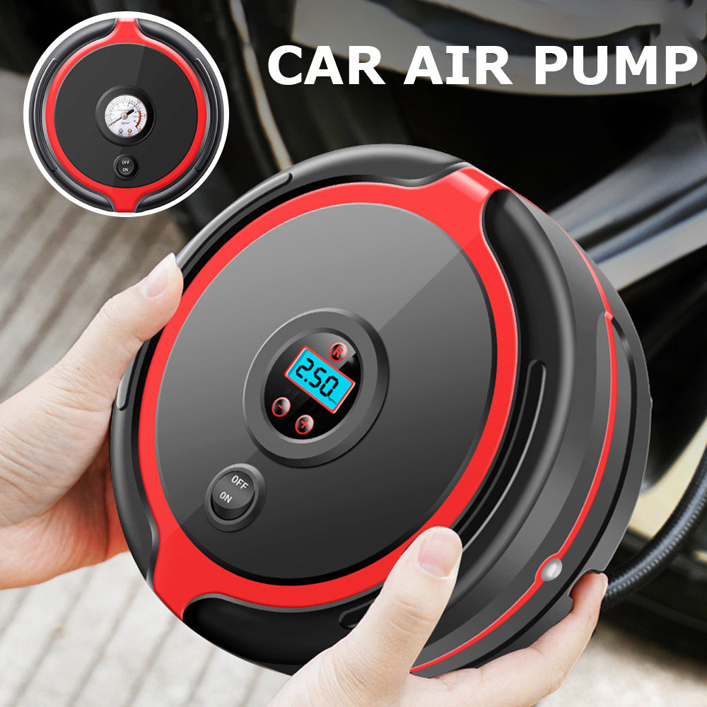 Car Electric Air  260PSI DC 12V Portable Wireless Auto Air Compressor Tire Inflatorr For Automotive Motorcycle Balloon Pumps BargainsRule