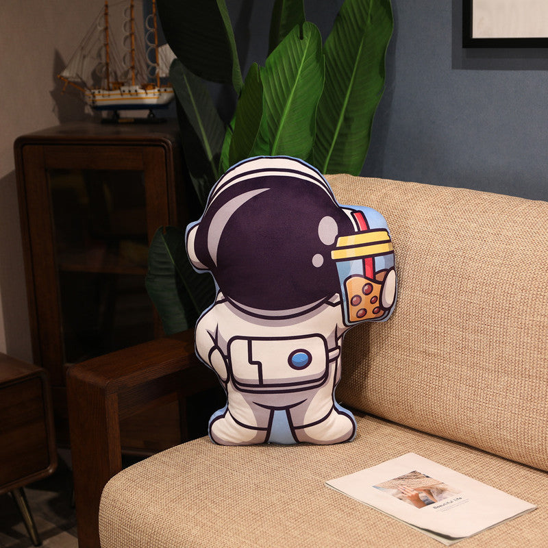 Simulation Space Series Plush Pillow Toys Astronaut Spaceman Rocket Spacecraft Stuffed Doll Nap Pillow Kids Birthday Gifts BargainsRule