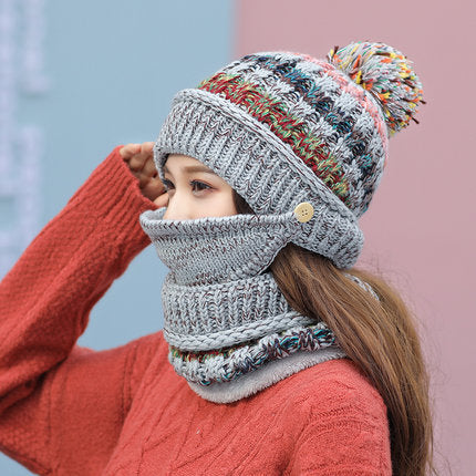 Korean winter knitted hat BargainsRule