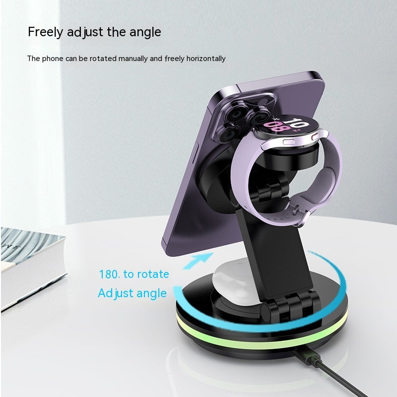 Magnetic Folding Wireless Charging Bracket BargainsRule