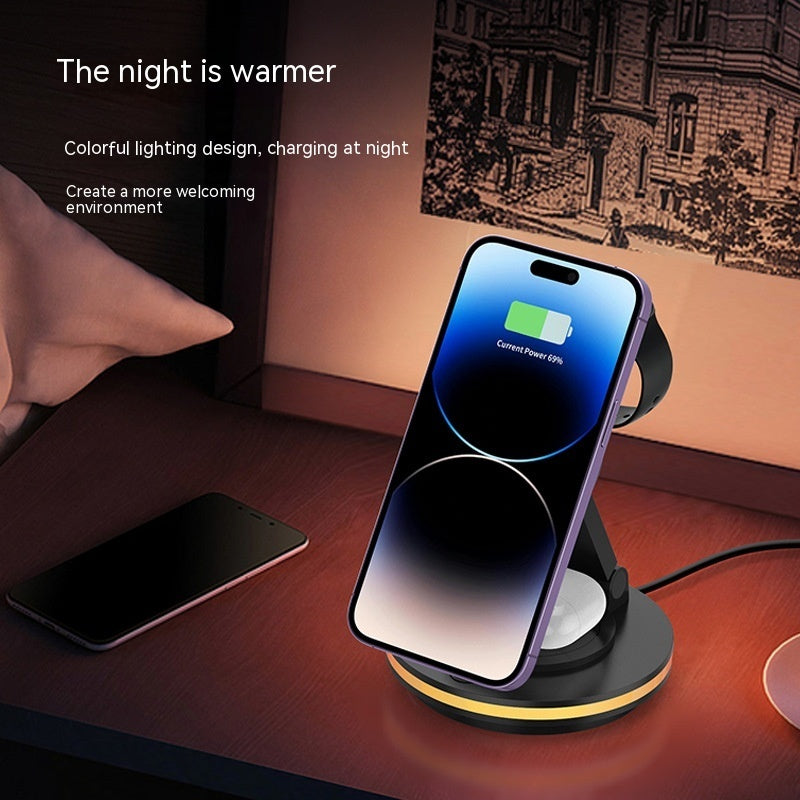 Magnetic Folding Wireless Charging Bracket BargainsRule