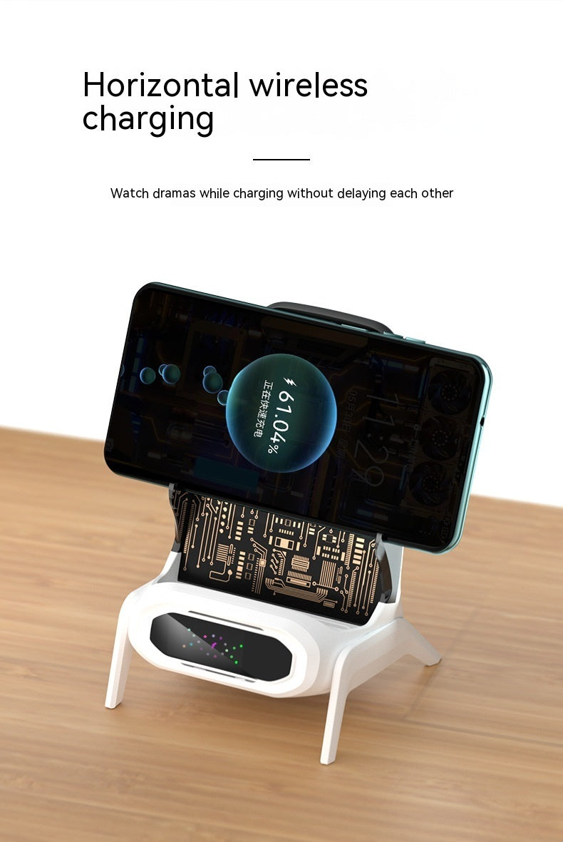 Transparent Small Chair Wireless Charger Mobile Phone Stand BargainsRule