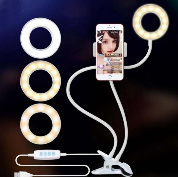 LED Selfie Ring Light for Live Adjustable Makeup Light-8cm Stand BargainsRule