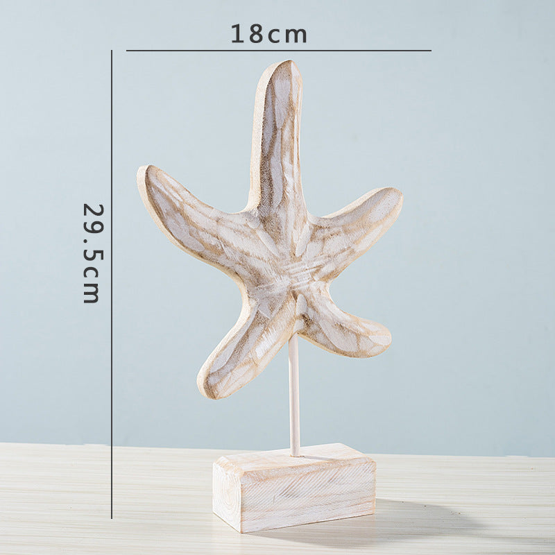 Home decor starfish seahorse conch living room