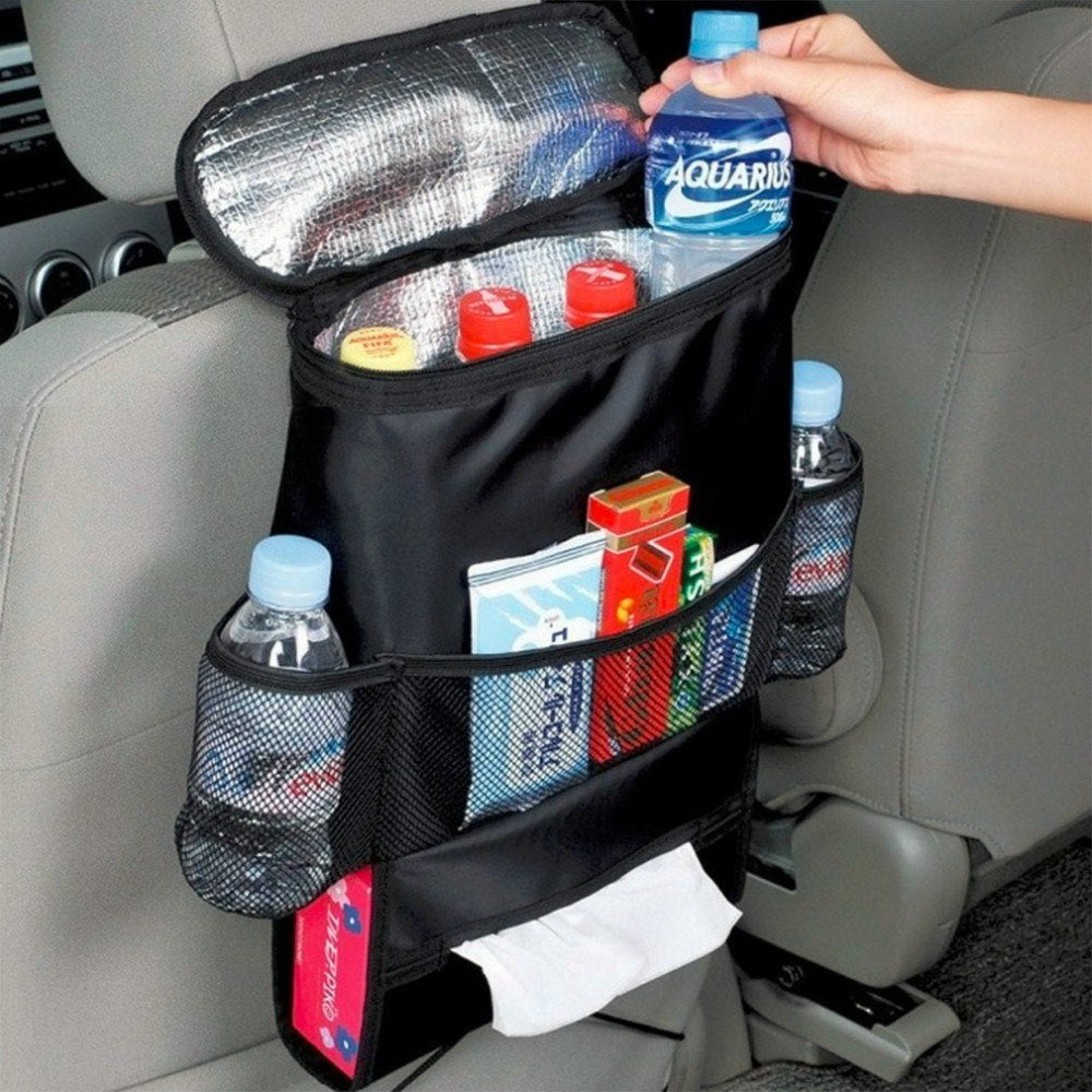 Universal Car Auto Seat Back Auto Car Seat Organizer Multi-Pocket Storage Bag Organizer Holder Travel Hanger