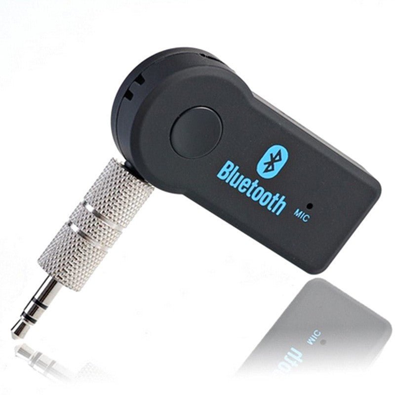 Handfree Car Bluetooth Music Receiver Universal 3.5mm Streaming A2DP Wireless Auto AUX Audio Adapter With Mic For Phone MP3 BargainsRule