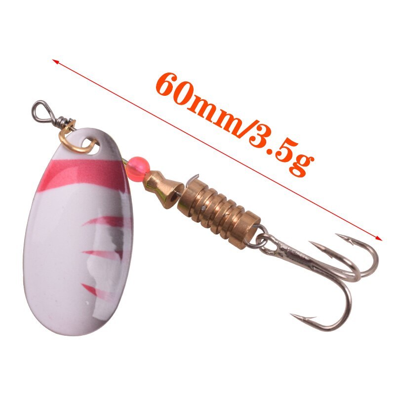 Retro rotating fishing lure long shot lure fake lure