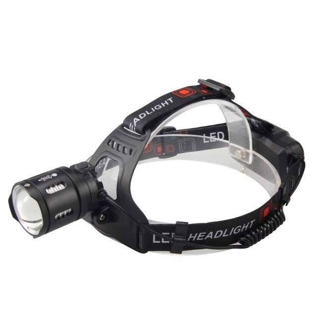 USB charging zoom long shot outdoor strong headlight