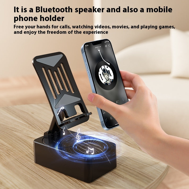 Smart Rotating Mobile Phone Bracket Bluetooth Audio Power Bank