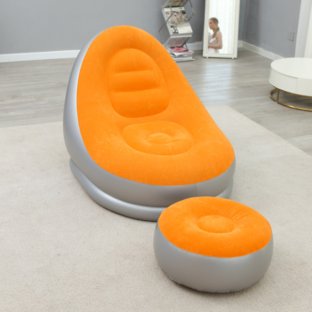 Thicker Inflatable Sofa Lazy Sofa Band Footstool BargainsRule