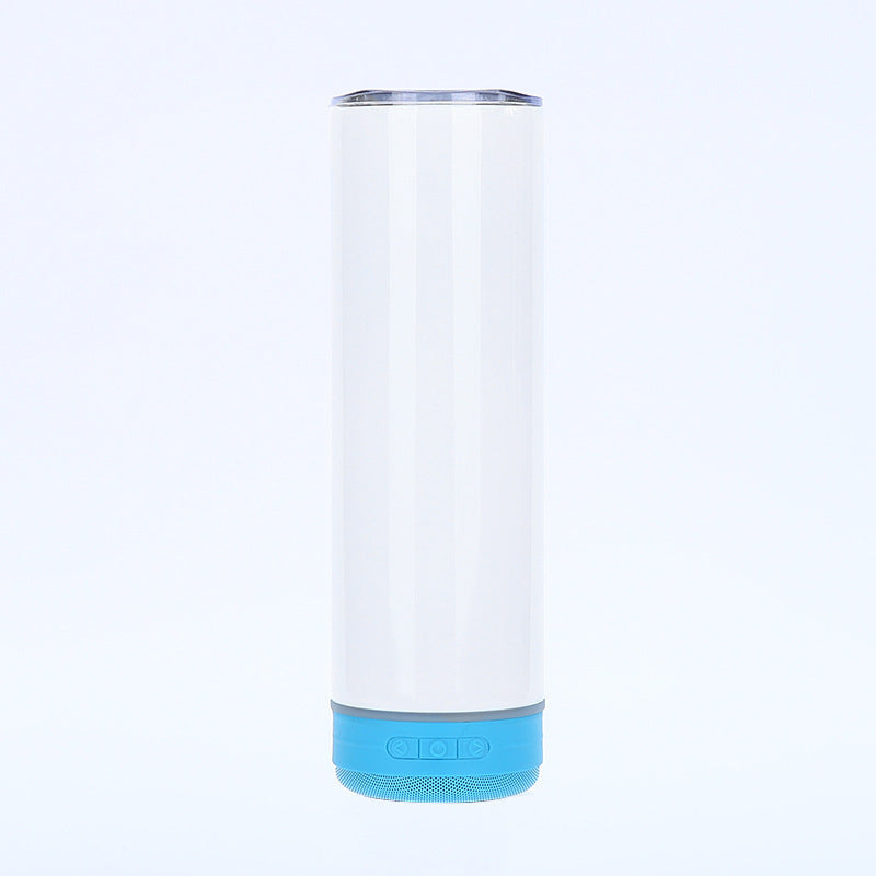 Sublimation 20oz Bluetooth Audio Cup Creative 304 Stainless Steel Vacuum Cup Double-layer Vacuum Tumbler BargainsRule