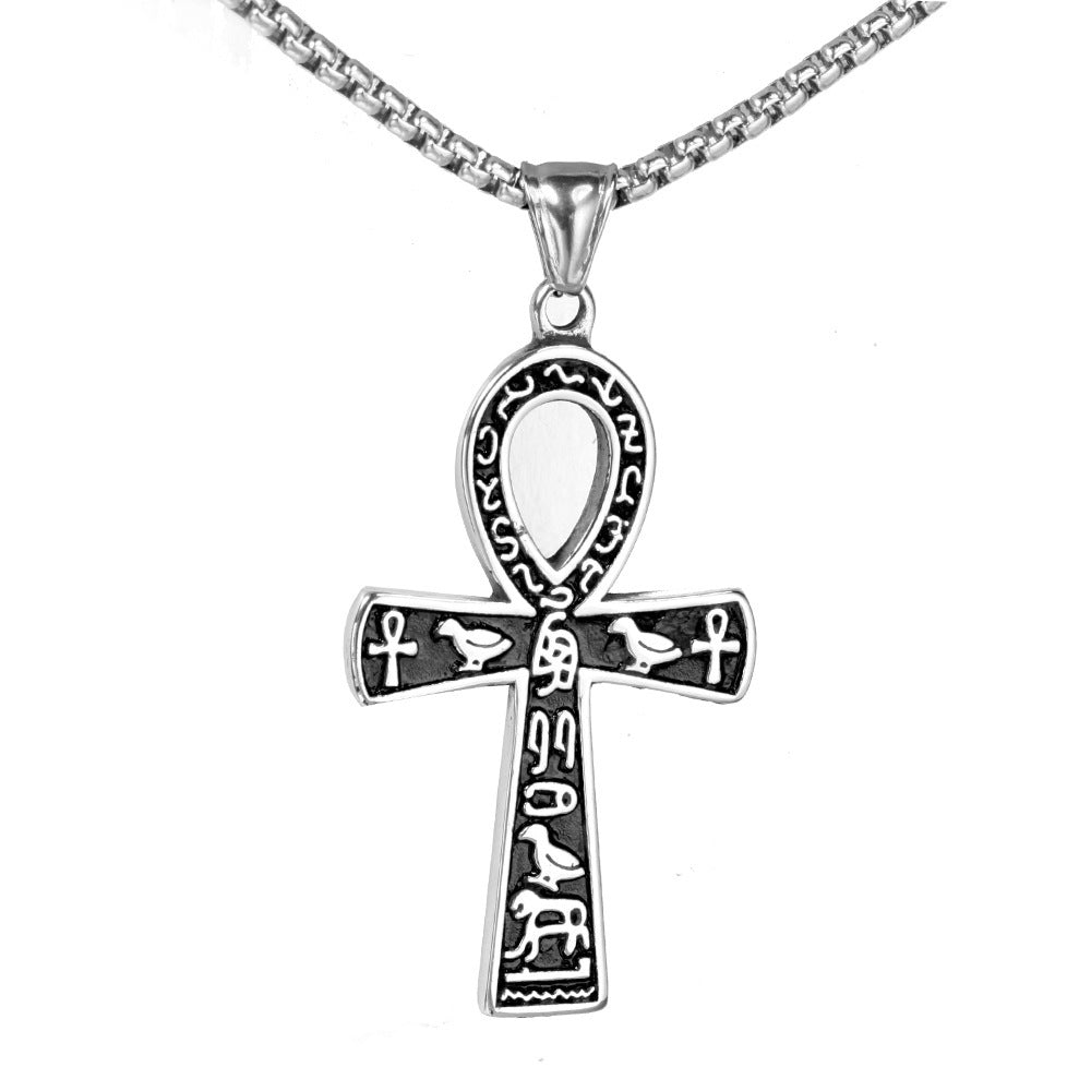 Cross Necklace Stainless Steel Pendant Necklace BargainsRule