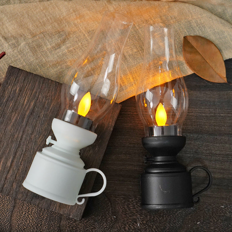 Retro Kerosene Lamp LED Electronic Candle Light Creative