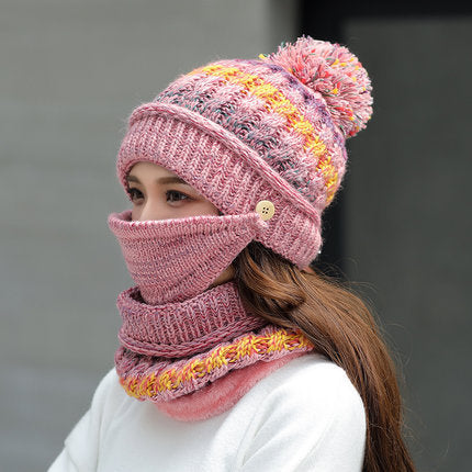 Korean winter knitted hat BargainsRule