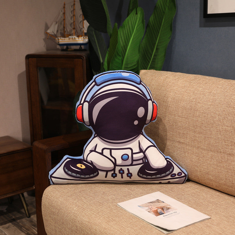 Simulation Space Series Plush Pillow Toys Astronaut Spaceman Rocket Spacecraft Stuffed Doll Nap Pillow Kids Birthday Gifts BargainsRule