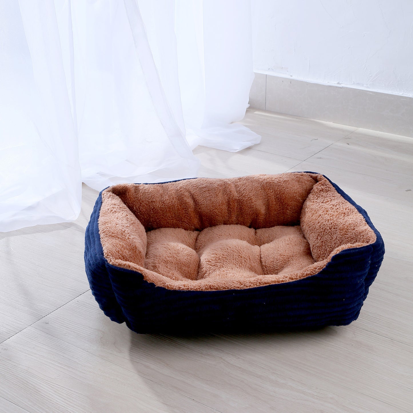 Four Seasons Universal Pet Bed Candy Color Square Kennel Teddy Pomeranian Mat Cat Nest Pet Bed