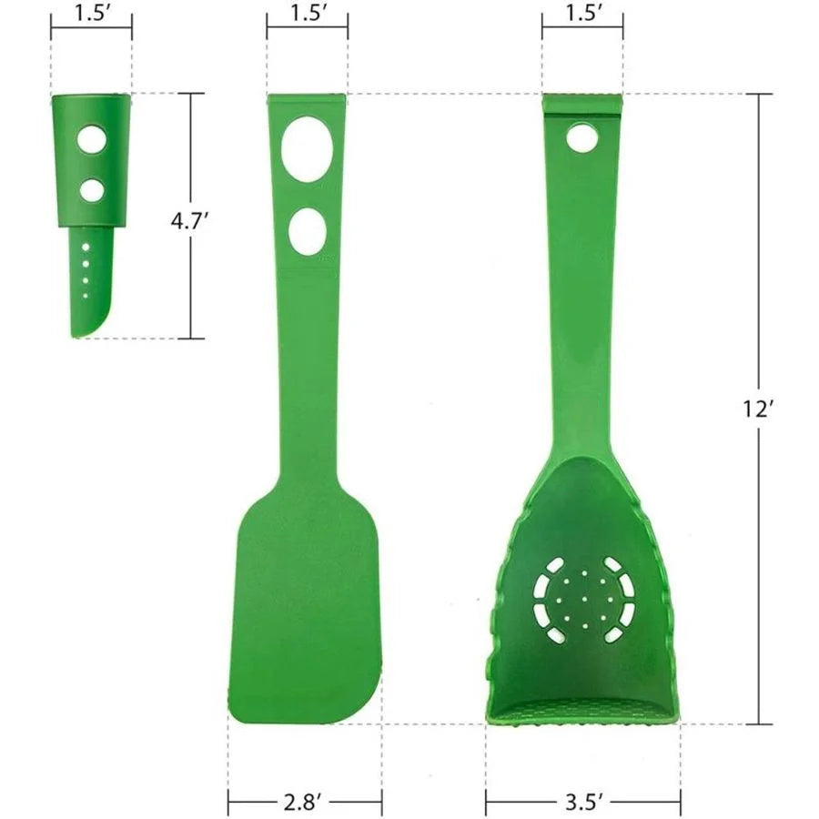 Measuring Spatula With Cutter And Macaroni Gripper 8 In 1 BargainsRule