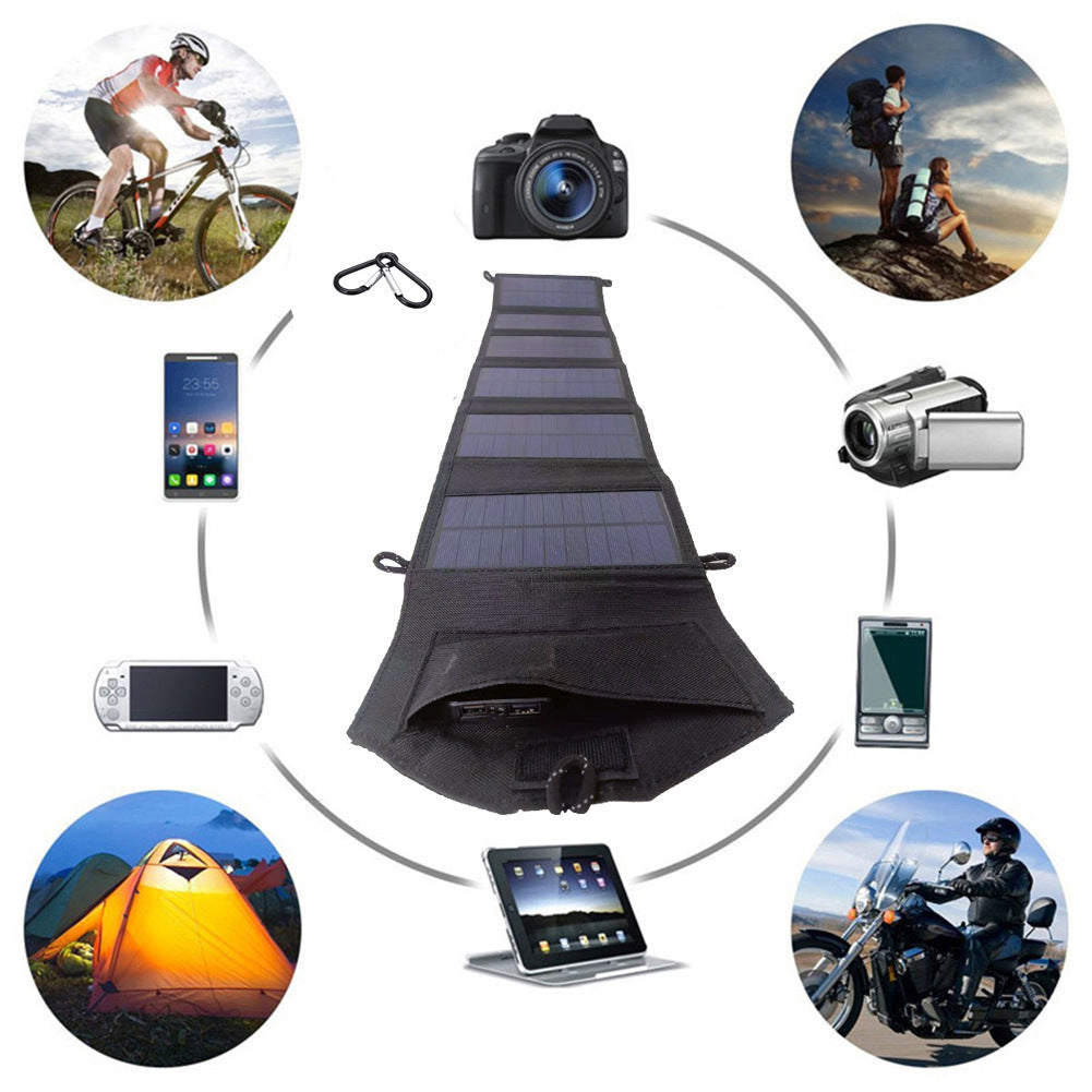 30W Solar Charging Board Folding Bag Portable