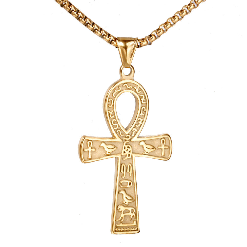 Cross Necklace Stainless Steel Pendant Necklace BargainsRule