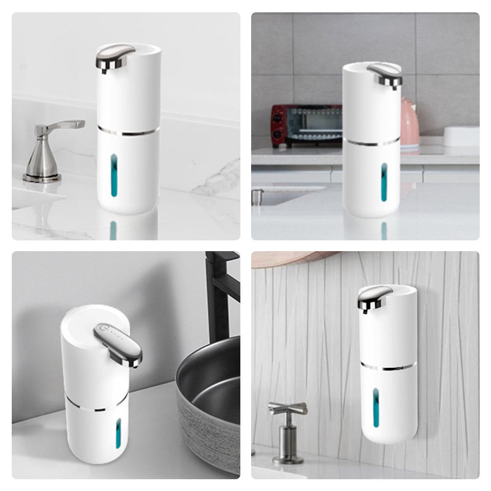 380ml Electric Sanitizer Dispenser Touchless Infrared Sensor Foam Soap Dispenser Wall Mounted Automatic Liquid Soap Dispensers