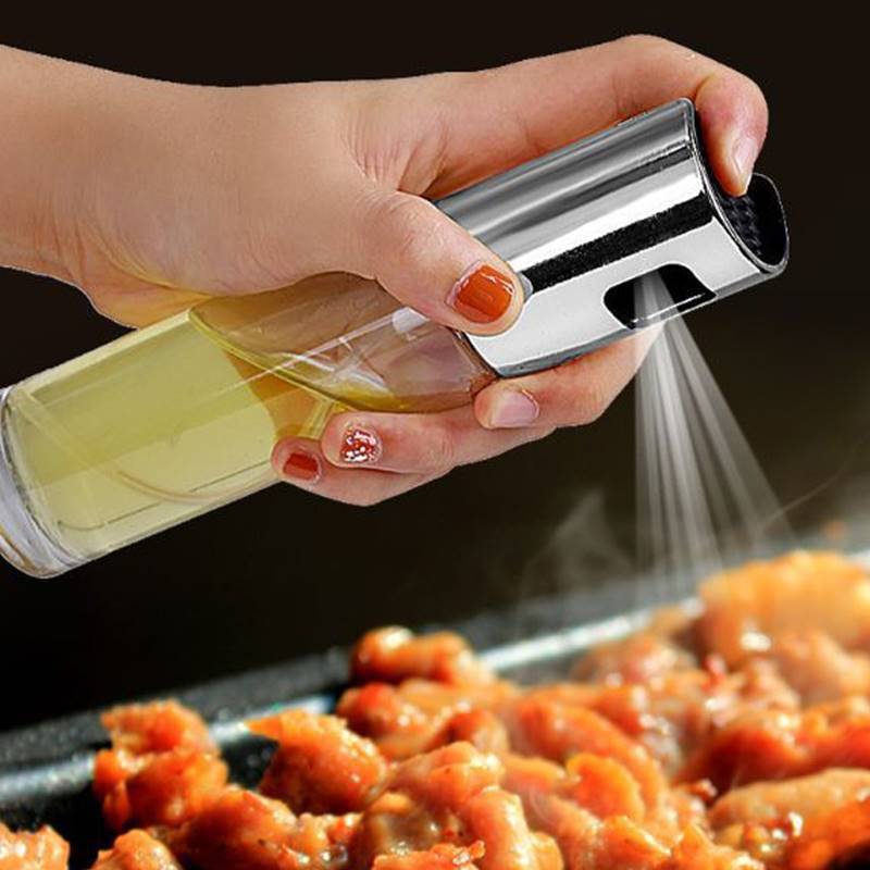 BBQ Healthy Kitchen Cooking Oil Vinegar Spray Bottle BargainsRule