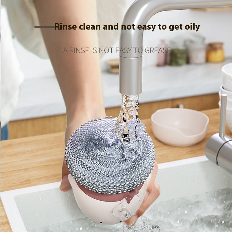 Automatic Liquid Filling Dishwashing Brush Kitchen Dish Brush